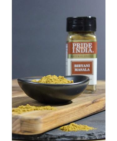 Pride of India Indian Biryani Masala Seasoning Spice - 2.40 oz Dual Sifter Bottle | Gourmet Blend for Veg & Non-Veg Biryani - Buy Online on GoSupps.com