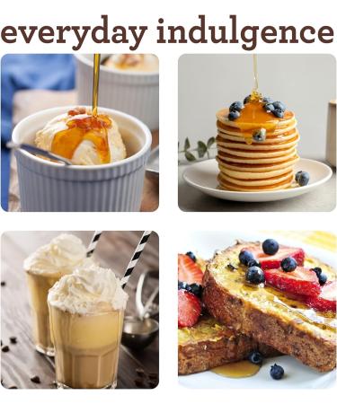 Sweet Freedom Caramel Syrup - 13 Calories Per Teaspoon - For Coffee, Cocktails, Pancakes & More - 350g Vegan & Plant Based - Buy Online on GoSupps.com