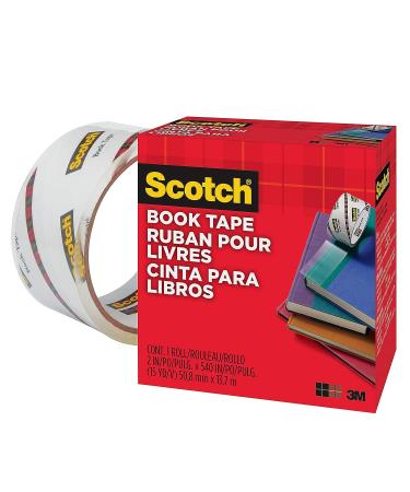 Scotch Book Tape  2 in x 540 in  Excellent for Repairing  Reinforcing Protecting  and Covering (845) - Buy Online on GoSupps.com