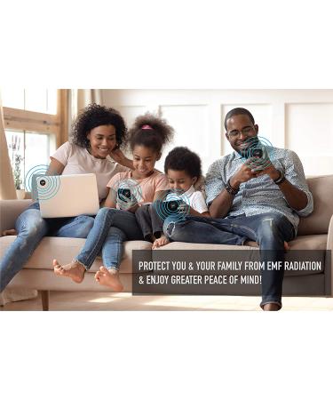 PWR Guard Cell Phone & Laptop Protection Shield - Neutralize Harmful Frequencies - Family Safety - 5 Pack - Buy Online on GoSupps.com