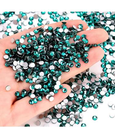 Yhmq 1440pcs Green Zircon Rhinestones for Nails | SS12 Nail Crystals - Crystal Nail Art - Buy Online on GoSupps.com