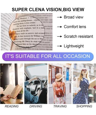 OCCI CHIARI Women's Stylish Reading Glasses 2.50 - Brown/Yellow | International Shipping Available - Buy Online on GoSupps.com