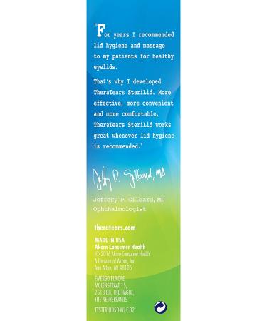 TheraTears Sterilid Eye Cleanser with Tea Tree Oil - 48mL Foam Pump - Buy Online on GoSupps.com