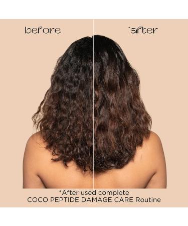 PACIFICA Beauty Coco Peptide Damage Care Conditioner - Repair Dry & Damaged Hair from Bleach, Color, and Chemical Services - With Coconut, Vitamin B5, and Peptide for Split Ends & Breakage - Buy Online on GoSupps.com