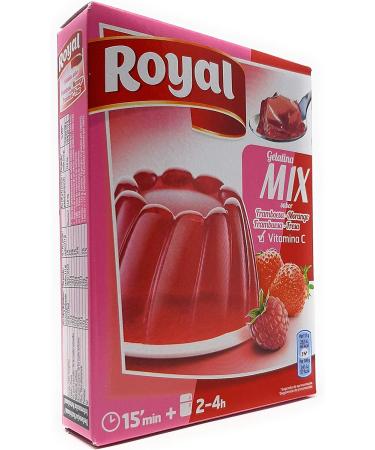 Royal G latine Go t Framboise et Fraise G latine 30% de Sucre en Moins 114 gr. - Buy Online on GoSupps.com