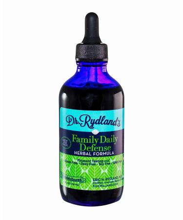 Dr. Rydland's Herbal Supplement | Created by KidsWellness | Family Daily Defense | for Daily Use and Travel | 4 Ounce Bottle