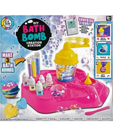 Quickdraw Kids Make Your Own Colourful Scented Fizzing Bath Bombs Childrens Craft Kit for Ages 8+ - Buy Online on GoSupps.com