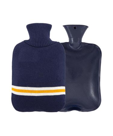 Hot water bottle soft plush cover 2L hot water bottles bed bottle hand warmer hot water bottle large hot water bottle with cover