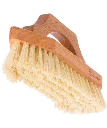 Redecker Scratch Brush with Ironing Handle - Eco-Friendly Cleaning Tool for Easy Maintenance | Buy Internationally - Buy Online on GoSupps.com