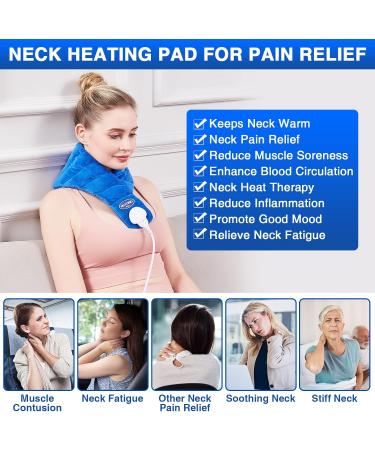 Jobyna Electric Neck Heating Pillow - Rapid 5S Heating Auto Switch-Off Adjustable 30-70 Perfect Physiotherapy Support - Buy Online on GoSupps.com