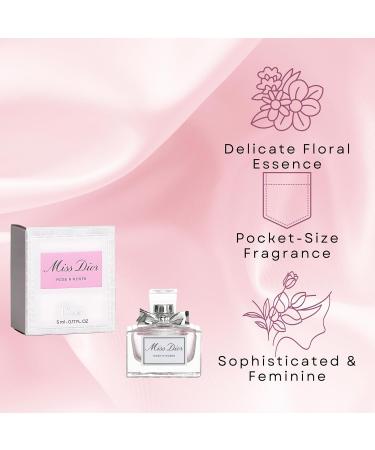 Dior Miss Rose N' Roses Perfume for Women Mini EDT Splash 0.17 Ounce 0.17 Fl Oz (Pack of 1) - Buy Online on GoSupps.com