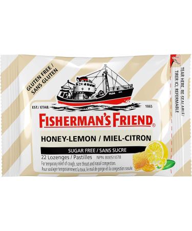 Fisherman's Friend Sugar Free Honey Lemon - 8 Packs - Buy Online on GoSupps.com