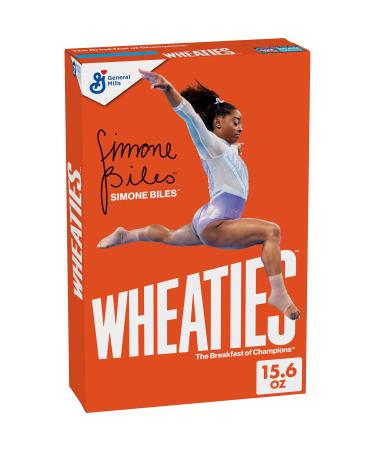 Wheaties 100% Whole Wheat Flakes Breakfast Cereal, Breakfast of Champions, 15.6 oz