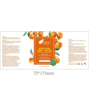 Kojic Acid Body Lotion Moisturizing Hydrating and Glow Ideal for all Skin Types 8.3fl.oz 250ml - Buy Online on GoSupps.com