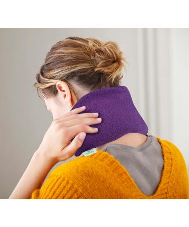 Luxury Violet Wheat Bag with Lavender - UK Made Single - Buy Online on GoSupps.com