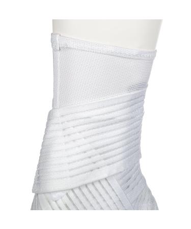 Active Ankle 329 Ankle Brace - White Compression Sleeve with Straps for Men & Women | Ideal for Sports: Volleyball Football Basketball Rugby | Sprain Support Size Small - Buy Online on GoSupps.com