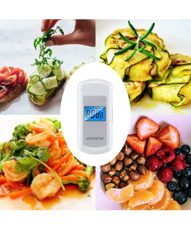 Ketone Breath Meter: Monitor Fat Metabolism & Keto Levels with 10 Mouthpieces - Buy Online on GoSupps.com