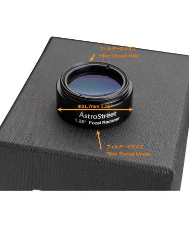 AstroStreet GSO 0.5X Focal Reducer 1.25 (31.7mm) - Premium Quality Focal Reducer for Astrophotography - Buy Online on GoSupps.com
