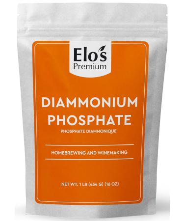 Diammonium Phosphate (1lb)| Packed in Canada| Fermentation Agent Nutritional Enhancer and Yeast Nutrient in Winemaking and Mead Brewing| by Elo s Premium