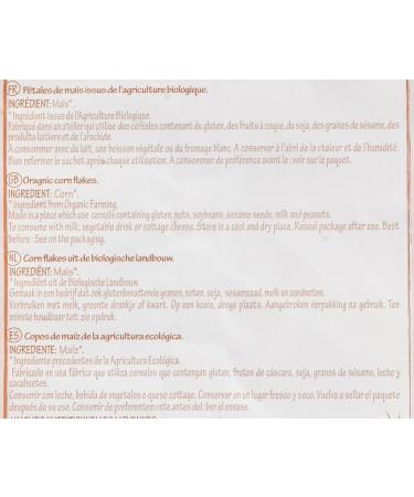 Golden Cricket Corn Flakes Nature ORGANIC - 500g - Buy Online on GoSupps.com