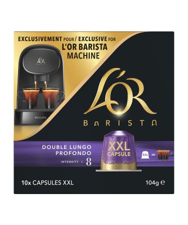 L'Or Barista Café - 10 Lungo Profundo 8 Capsules - L'Or Barista Compatible