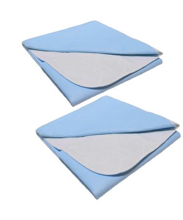 Toda 2 Set Mattress pad (35 x 40 cm) incontinence coverage waterproof washable - suction fleece incontinence pad different sizes