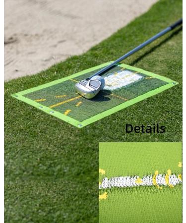 Advanced Golf Training Mat for Swing Detection and Proper Posture - Indoor/Outdoor Golf Practice Aid - Buy Online on GoSupps.com