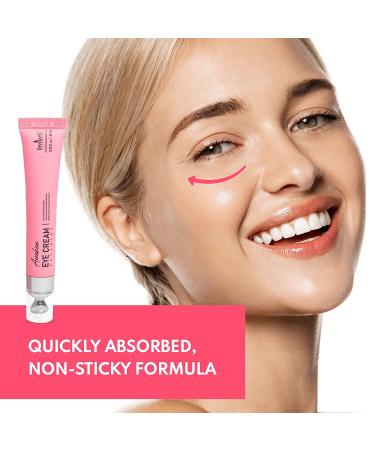 Beaueli Caffeine Eye Cream with Hyaluronic Acid & Niacinamide | Anti Aging, Dark Circles & Puffiness | Korean Under Eye Treatment 0.7 fl. oz - Buy Online on GoSupps.com