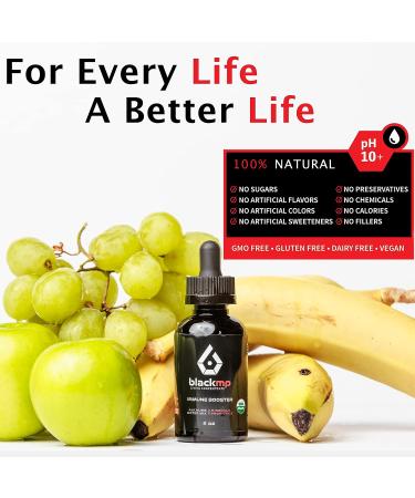 Organic Immune Booster Drops - Pharmaceutical Grade Fulvic & Humic Acids with USDA Certified Probiotics - 2oz - Buy Online on GoSupps.com