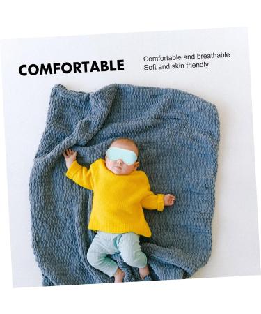 Beaupretty 6 Pcs Baby Eye Masks - Soft Silk Sleeping Eye Shades for Kids - Pumpkin & Leaf Designs - Comfortable Blindfolds for Newborns - Assorted Colors - Buy Online on GoSupps.com