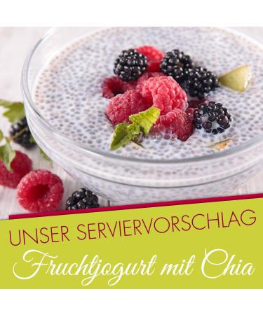 GreatVita Graines de chia (1x 800g) naturelles sans OGM - Buy Online on GoSupps.com