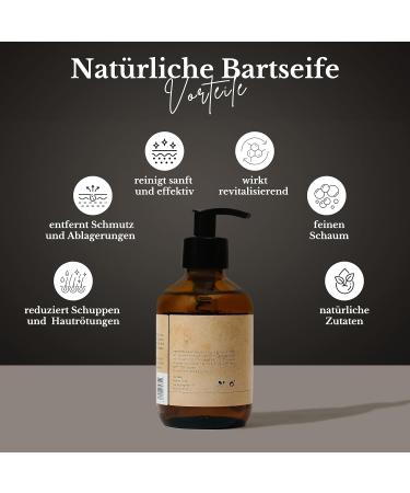 Meißner Tremonia Dark Limes Beard Soap 200ml | Vegan Natural Ingredients Daily Care Organic Olive Oil - Best Men's Beard Shampoo - Buy Online on GoSupps.com