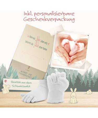 Soulbaby Plasterprint Baby Hand and Foot Set | 100% Made in Germany | Perfect Baby Gift for Boys & Girls | Capture Precious Handprints & Footprints | Ideal Birth Gift - Buy Online on GoSupps.com