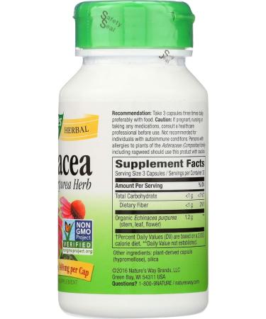 Echinacea Certified Organic 100 Capsules - Buy Online on GoSupps.com