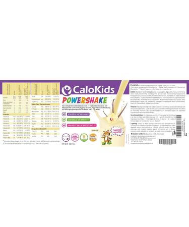  CALOVITAL CaloKids Drinkable Food for children aged 1 to 12 years 27 vitamins minerals and proteins to support growth development - Buy Online on GoSupps.com