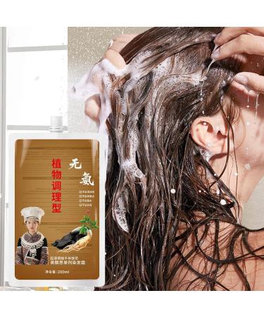  YNPQTDS Color Shampoo for Hair Dye Plant-Based Hair Color Shampoo | Long-lasting cream gentle formula for families women men adults beginners and teenagers - Buy Online on GoSupps.com