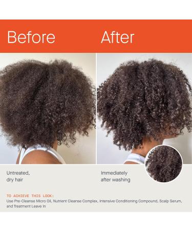 Pre Wash Hair Oil for Curly Hair - Sulfate Free Removes Build Up Eases Detangling & Minimizes Breakage | 4C Textured Hair | 4oz - Buy Online on GoSupps.com