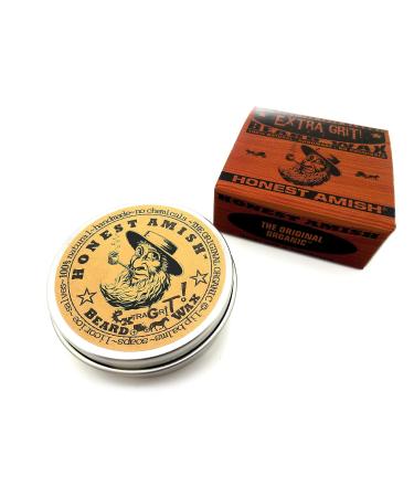 Honest Amish Extra Grit Beard Wax - Natural & Organic Hair Paste - 2 oz - Buy Online on GoSupps.com