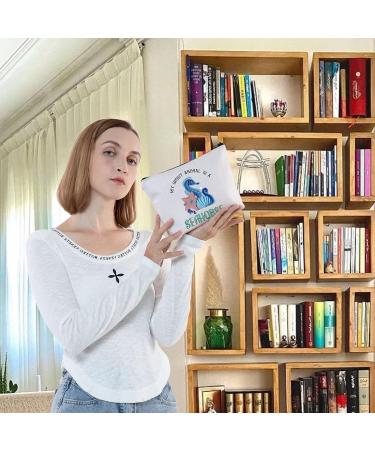 LEVLO Funny Seahorse Cosmetic Bag - Perfect Gift for Seahorse Lovers & Spirit Enthusiasts | International Shipping - Buy Online on GoSupps.com