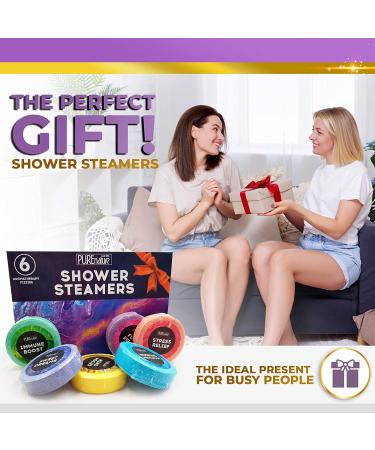 Aromatherapy Shower Steamers - Relaxing Bath Bombs for Stress Relief & Spa Gifts - Eucalyptus Lavender Tablets for Women & Moms - Buy Online on GoSupps.com