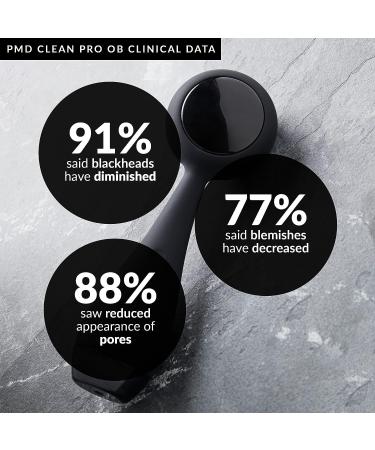 PMD Clean Pro OB: Silicone Brush & Obsidian Gemstone Massager for Clear, Youthful Skin - SonicGlow Vibration - Waterproof - Buy Online on GoSupps.com