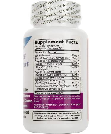 DrFormulas Menopause Supplement Cream 60ct Non-Vegetarian Capsules - Pack of 1 - Buy Online on GoSupps.com