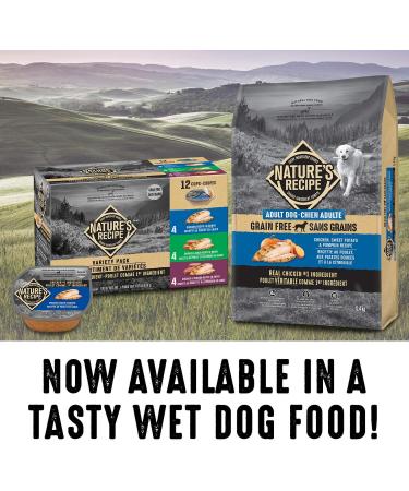 Nature s Recipe Grain Free Natural Dog Food Chicken Sweet Potato & Pumpkin Recipe 5.4 kg GF - Chicken 5.4 kg (Pack of 1) - Buy Online on GoSupps.com