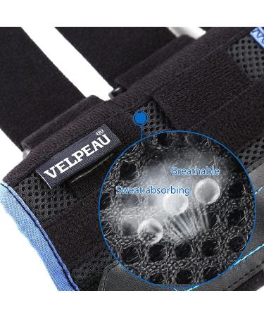 VELPEAU Wrist Brace Thumb Spica Splint - Support for De Quervains, Carpal Tunnel, Arthritis - Medium Right Hand - Buy Online on GoSupps.com