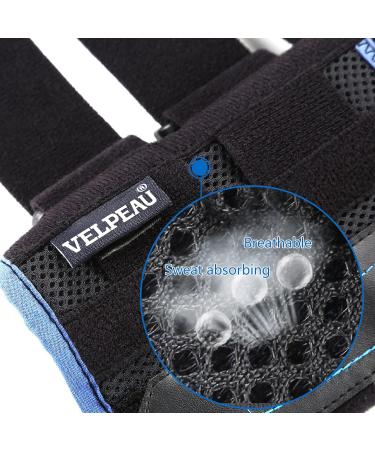 VELPEAU Wrist Brace Thumb Spica Splint Support for De Quervain's Tenosynovitis & Carpal Tunnel - Small Right Hand, Pain Relief for Arthritis & Sports Injuries - Buy Online on GoSupps.com