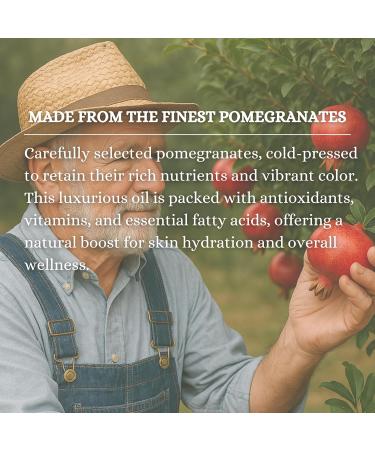 Jade Bloom Pomegranate Seed Oil 2oz Pomegranate Seed 2 Ounce - Buy Online on GoSupps.com