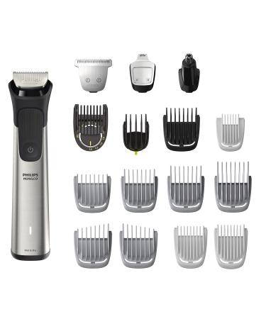 Philips Norelco Multigroom Series 7000, Mens Grooming Kit with Trimmer for Beard, Head, Hair, Body, and Face - NO Blade Oil Needed, MG7910/49 Latest Version