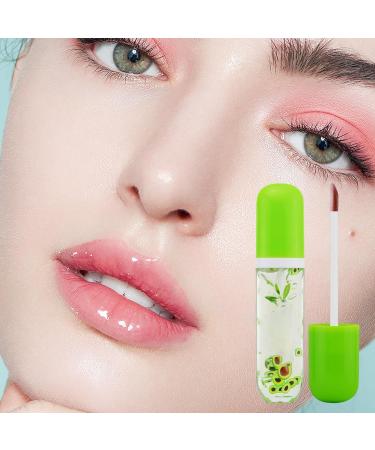 Hydrating Lip Oil | Natural Clear Hydrating Cute Fruit Lip Cosmetics Natural Lip Makeup for Wedding Banquet Party Skin Friendly Portable Lip Care Product for Daily Life Samuliy 1# avocado - Buy Online on GoSupps.com