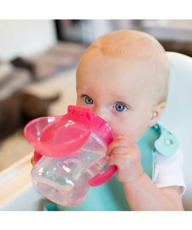 Dr. Brown's Transition Sippy Cup with Soft Spout - Pink 6oz (1 Pack) | For 6m - Buy Online on GoSupps.com