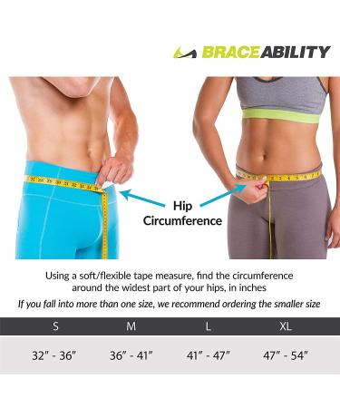 Inguinal Hernia Belt - Supportive Truss for Groin Pain Relief - Removable Compression Pads - Men and Women (M) - Buy Online on GoSupps.com